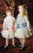Pierre-Auguste Renoir Pink and Blue - The Cahen d'Anvers Girls china oil painting artist